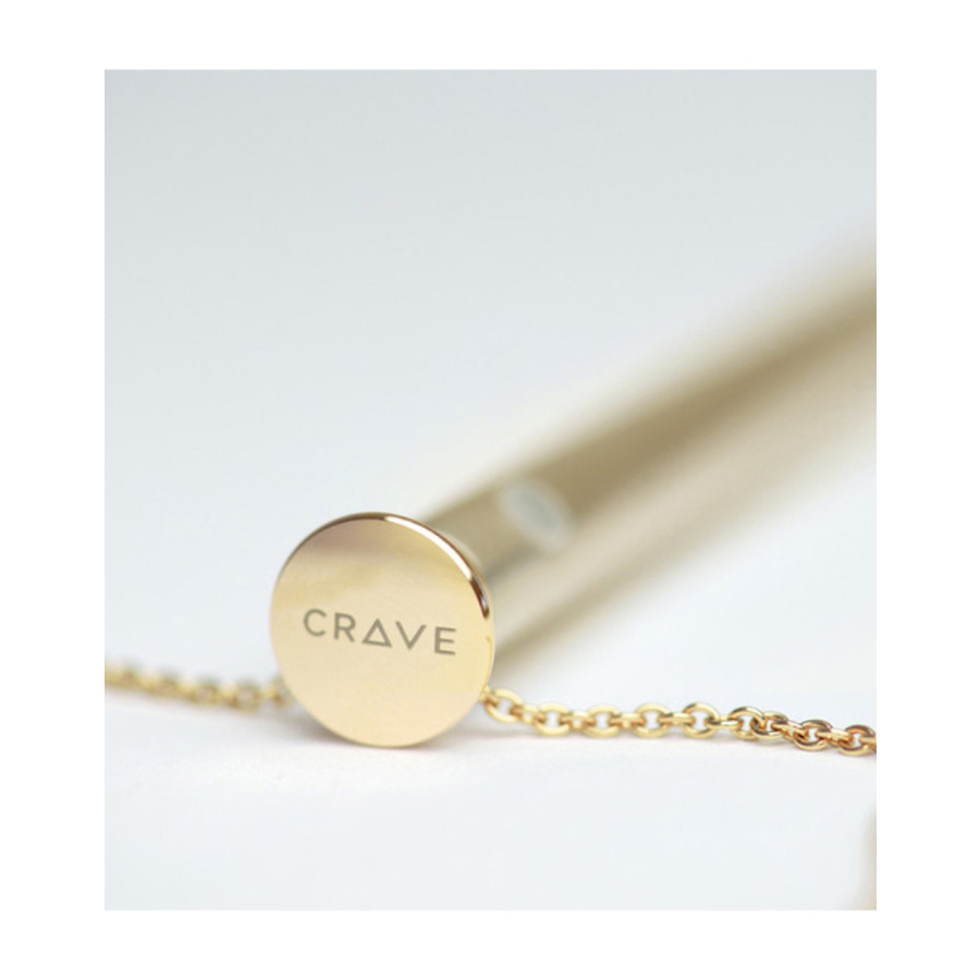 Crave - Vesper Vibrator Necklace Gold Vrouwen Speeltjes